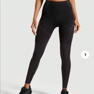 Gymshark geo seamless black